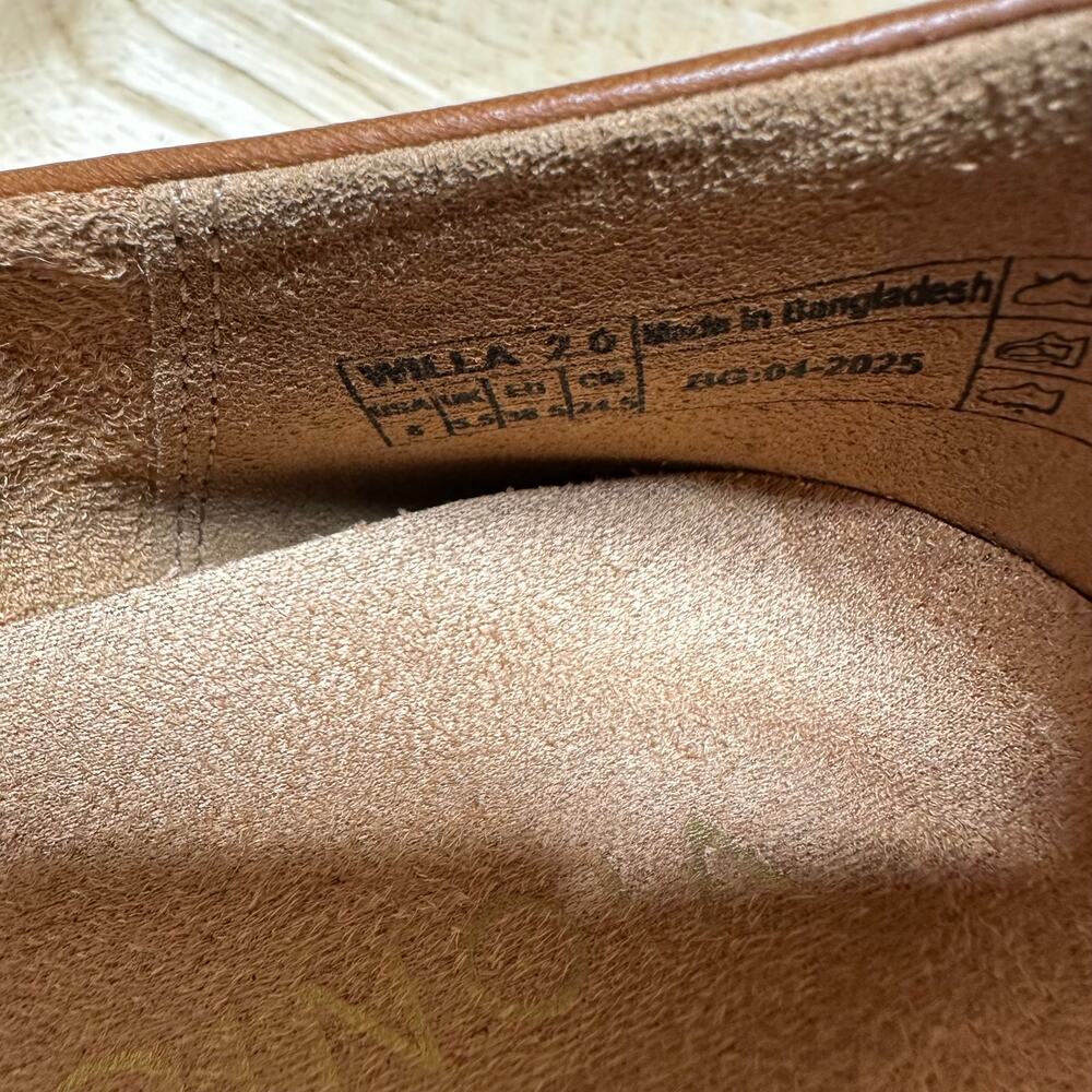 Vionic Willa II Brown Leather Loafer Women's Size 8M New With Box Condition - Picture 7 of 10